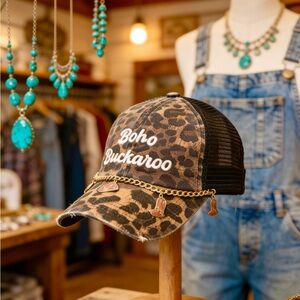 Leopard Print Cap